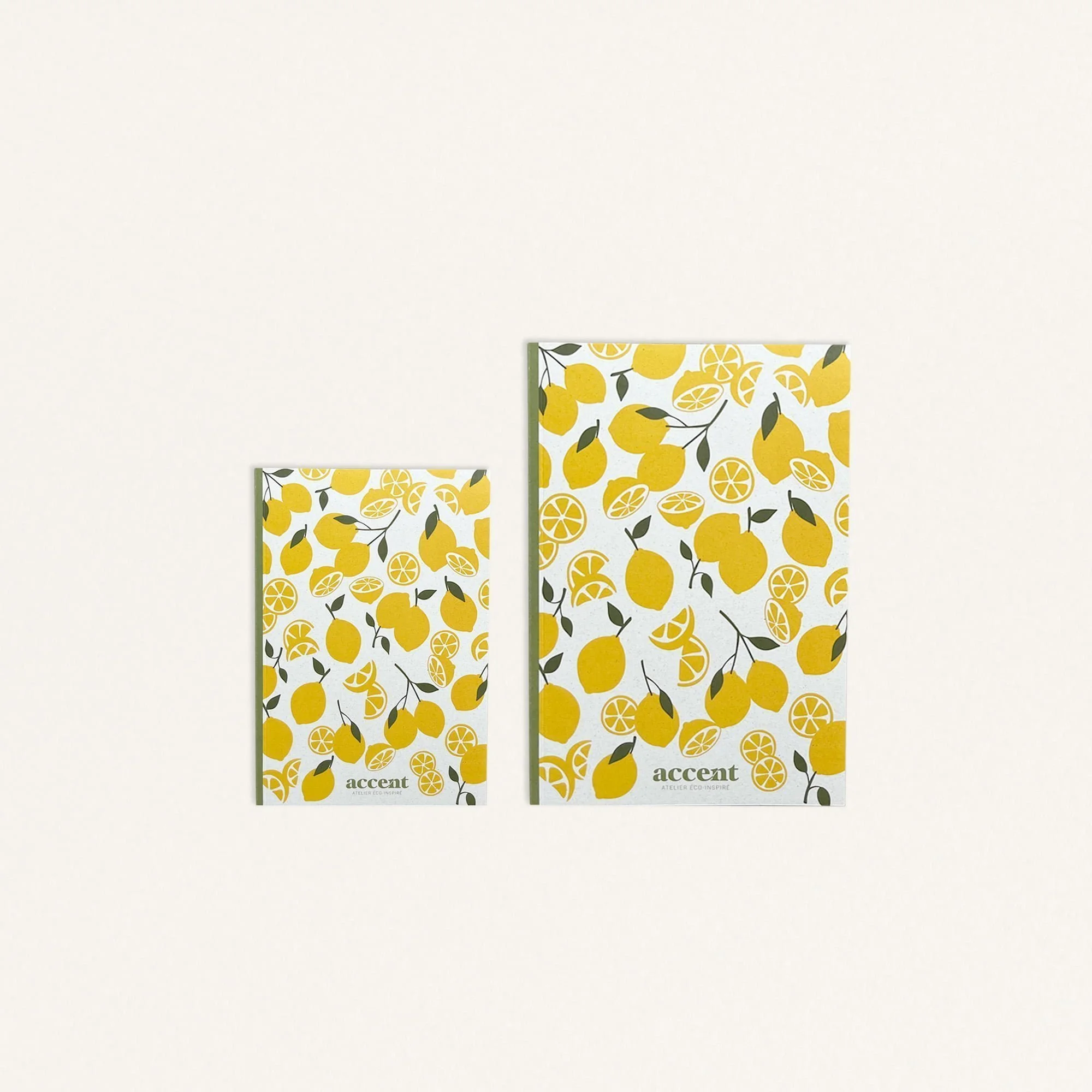 kit de papeterie carnets lover citrons